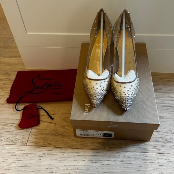 Christian Louboutin - Follies Strass 85 mm Pumps - Picture 1 of 7